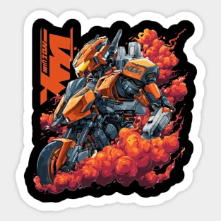 KTM  motorcycle Sticker